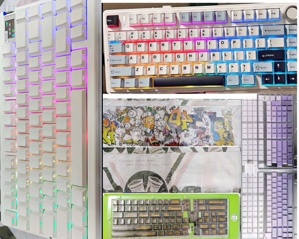 Phím cơ 3 mode Aula Nova 75, Aula F75, Keycap, pad. Mua bán Phụ kiện (Màn hình, Chuột...) tại Quận Cầu Giấy Hà Nội được đăng bởi Nam hình 1