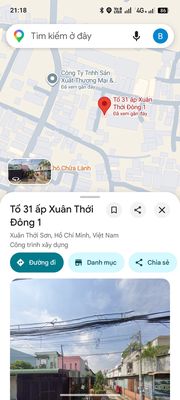 Đất 48 m² · Ấp xuân thới đông