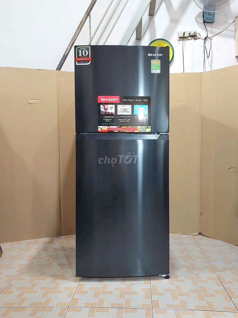 Tủ lanh Sharp 197G6 tiết kiệm điện, đời mới... Mua bán Tủ lạnh tại Quận Tân Phú Tp Hồ Chí Minh được đăng bởi ĐỨC hình 1