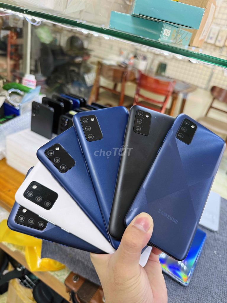 Samsung A02s/A03s 64GB Xanh. Mua bán Điện thoại tại Huyện Tam Bình Vĩnh Long được đăng bởi Trong Tran hình 1