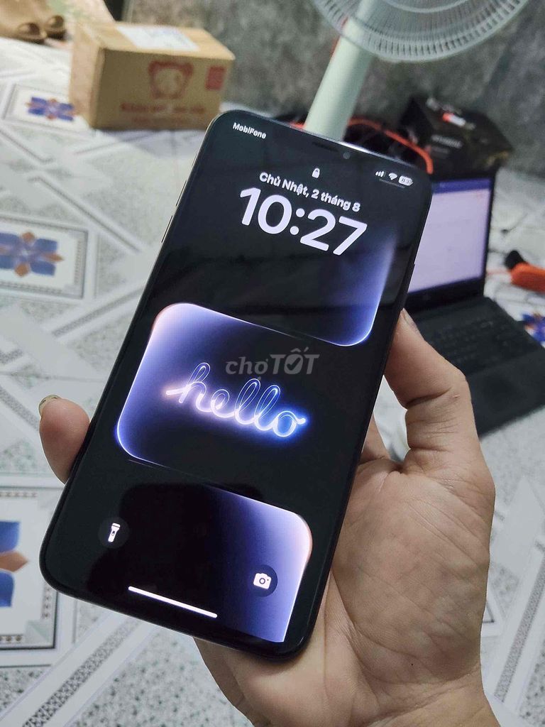 Apple iPhone XS Max 64GB Đen. Mua bán Điện thoại tại Thị xã Bến Cát Bình Dương được đăng bởi TRẦN VĂN HIỀN hình 1