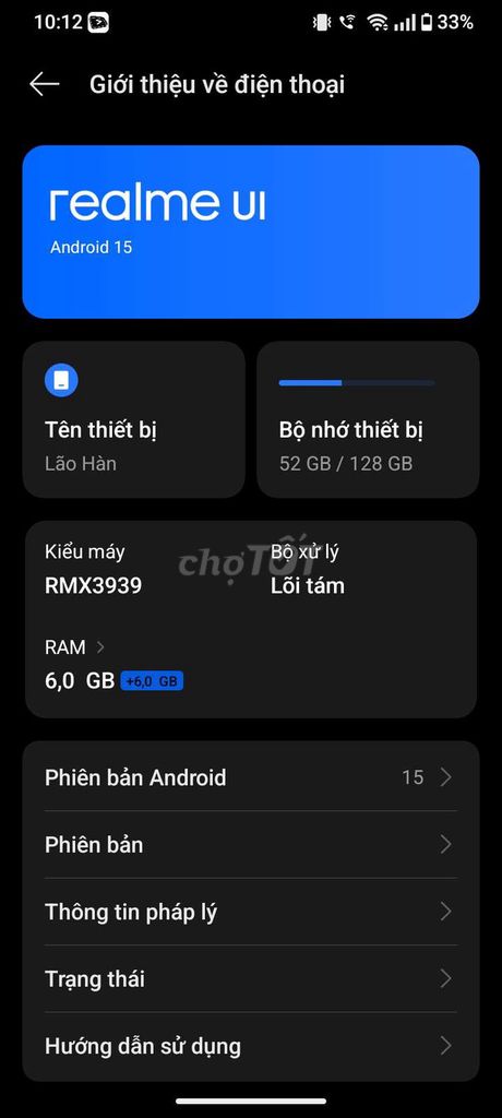 Realme C65s 6GB/128GB. Mua bán Điện thoại tại Huyện Hóc Môn Tp Hồ Chí Minh được đăng bởi Huỳnh Trúc hình 1