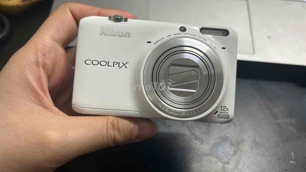 Máy ảnh Nikon Coolpix S6500 Trắng. Mua bán Máy ảnh, Máy quay tại Quận Bắc Từ Liêm Hà Nội được đăng bởi Ngọc Ánh hình 1