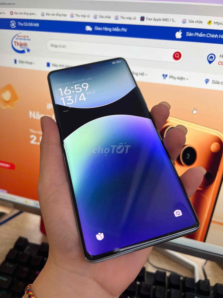 Redmi Note 14Pro-Ram 12-256gb-BH TGDĐ: 01/06/2027. Mua bán Điện thoại tại Quận Ninh Kiều Cần Thơ được đăng bởi Cầm Đồ Thànhmobile cần thơ hình 1