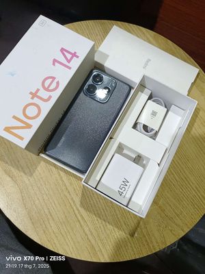 Xiaomi note 14 5G ram 8 128 rom gốc bán giao lưu. Mua bán Điện thoại tại Quận Hai Bà Trưng Hà Nội được đăng bởi Bảo