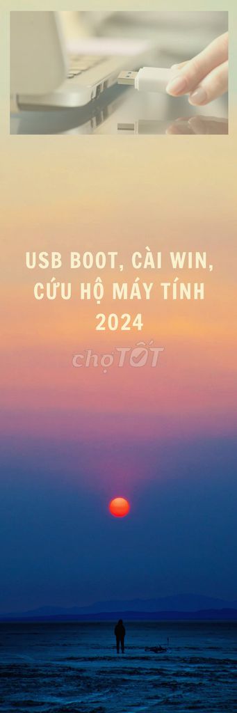 USB Boot, Cài Win, Cứu hộ Máy Tính 2024. Mua bán Phụ kiện (Màn hình, Chuột...) tại Quận Bình Tân Tp Hồ Chí Minh được đăng bởi Minh Dũng hình 1