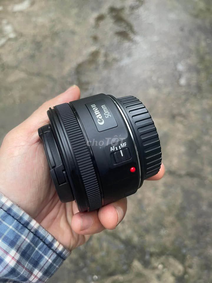 Ống kính Canon EF 50mm f/1.8 STM Mới 99%. Mua bán Máy ảnh, Máy quay tại Thành phố Phan Thiết Bình Thuận được đăng bởi Tên chưa cung cấp hình 1