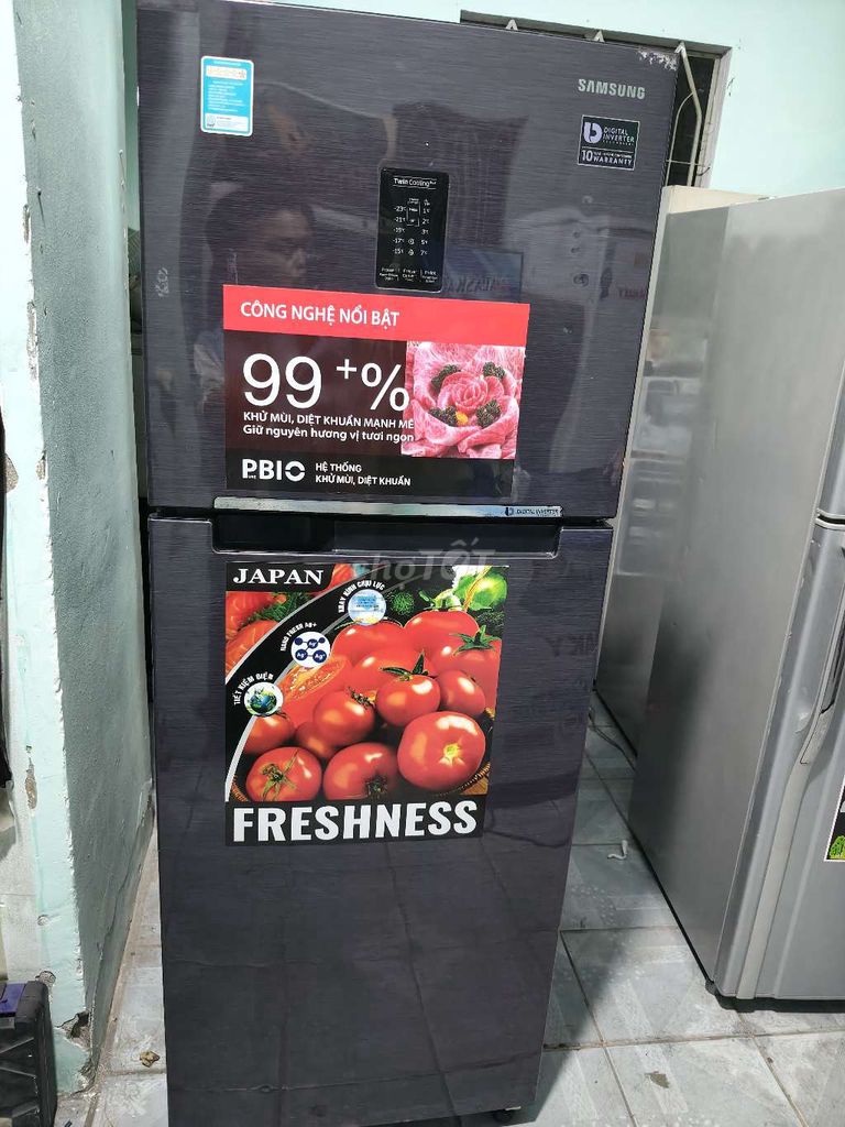 Tủ lạnh Samsung 280L Inverter Đen. Mua bán Tủ lạnh tại Huyện Hóc Môn Tp Hồ Chí Minh được đăng bởi long hình 1