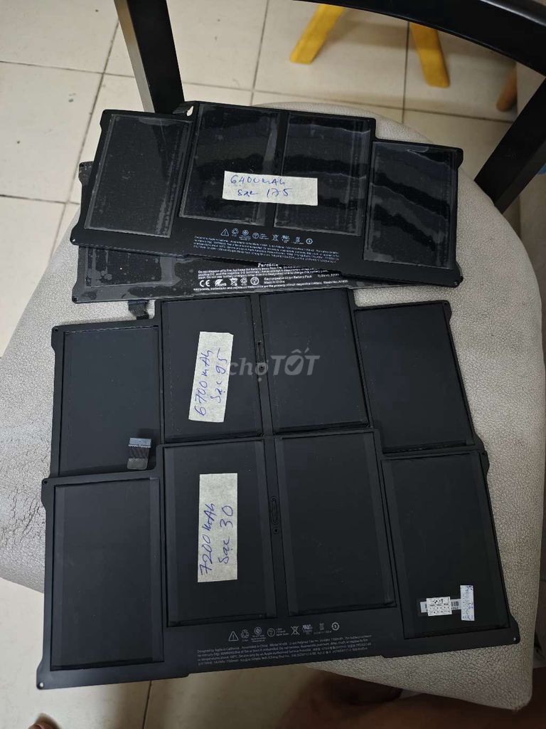 Pin laptop Apple Macbook Air 2013-2017. Mua bán Linh kiện (RAM, Card...) tại Quận Tân Phú Tp Hồ Chí Minh được đăng bởi Giao lưu trao đổi công nghệ hình 1