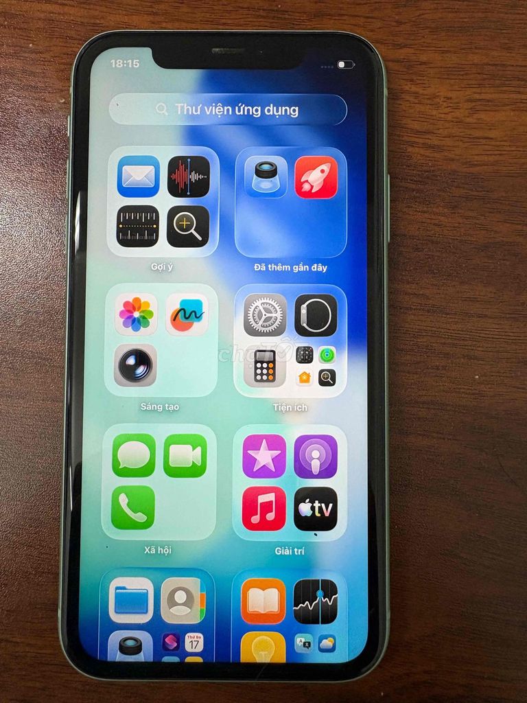 Apple iPhone 11 64GB Xanh ngọc. Mua bán Điện thoại tại Thành phố Huế Thừa Thiên Huế được đăng bởi Quang hình 1