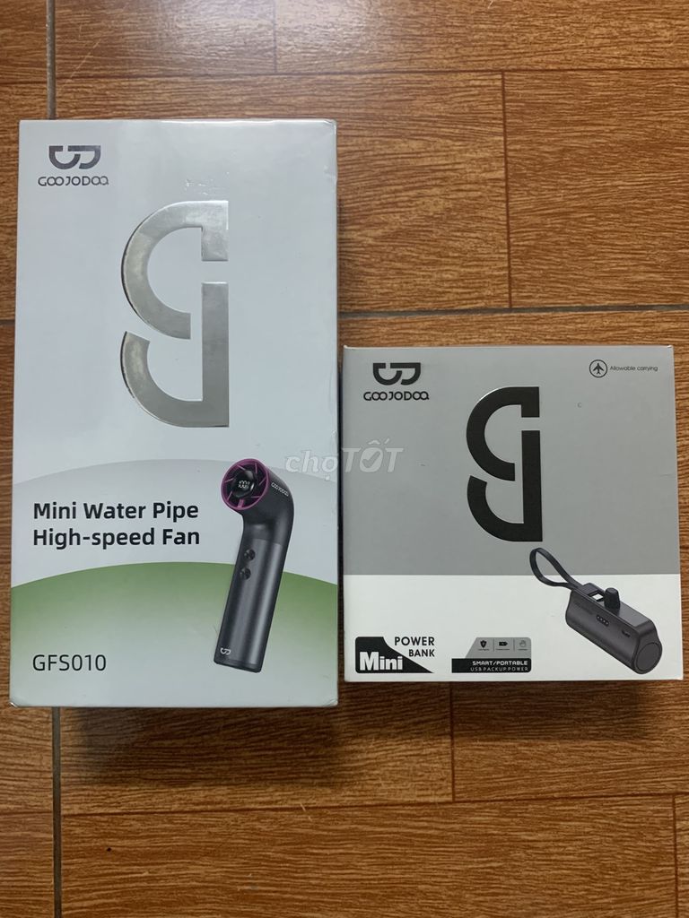 Combo quạt và sạc dự phòng GOOJODOQ full box 100%. Mua bán Quạt tại Thành phố Vũng Tàu Bà Rịa - Vũng Tàu được đăng bởi lê việt hùng hình 1