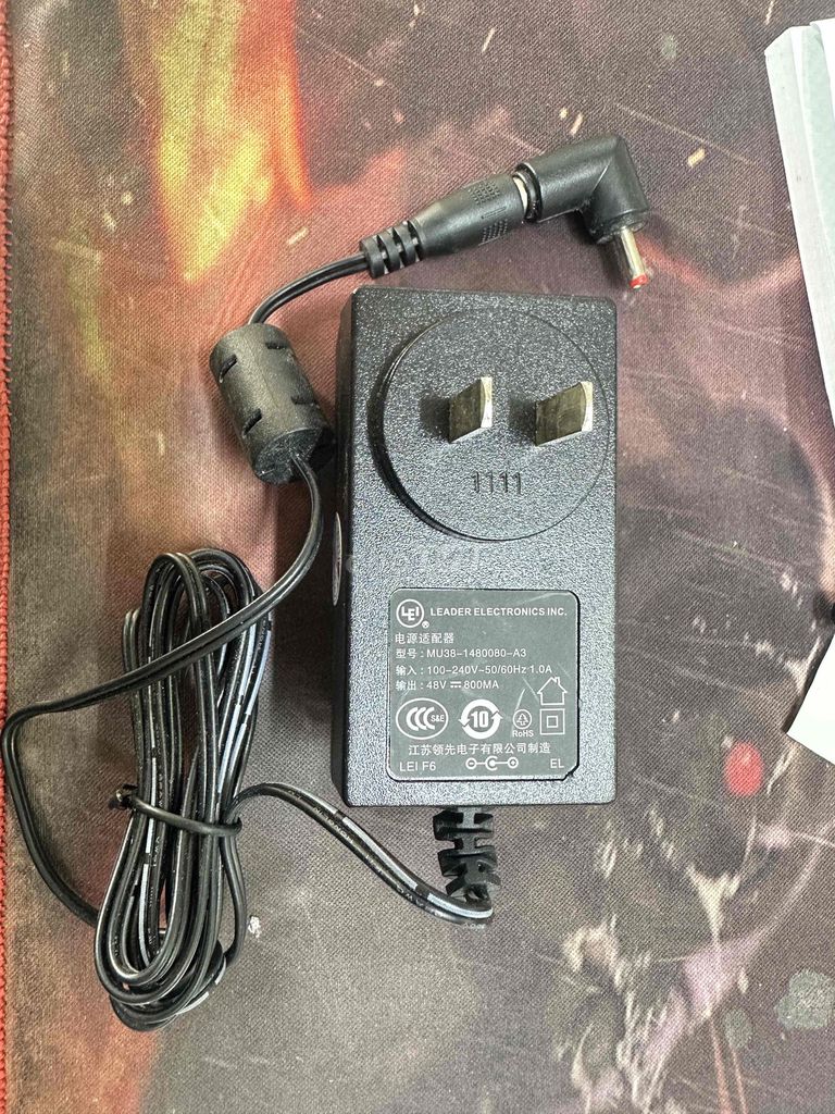 Adapter 48V Dùng Cho Wifi Aruba, Ruckus, Cisco. Mua bán Phụ kiện (Màn hình, Chuột...) tại Huyện Nhà Bè Tp Hồ Chí Minh được đăng bởi NGUYEN HOANG hình 1