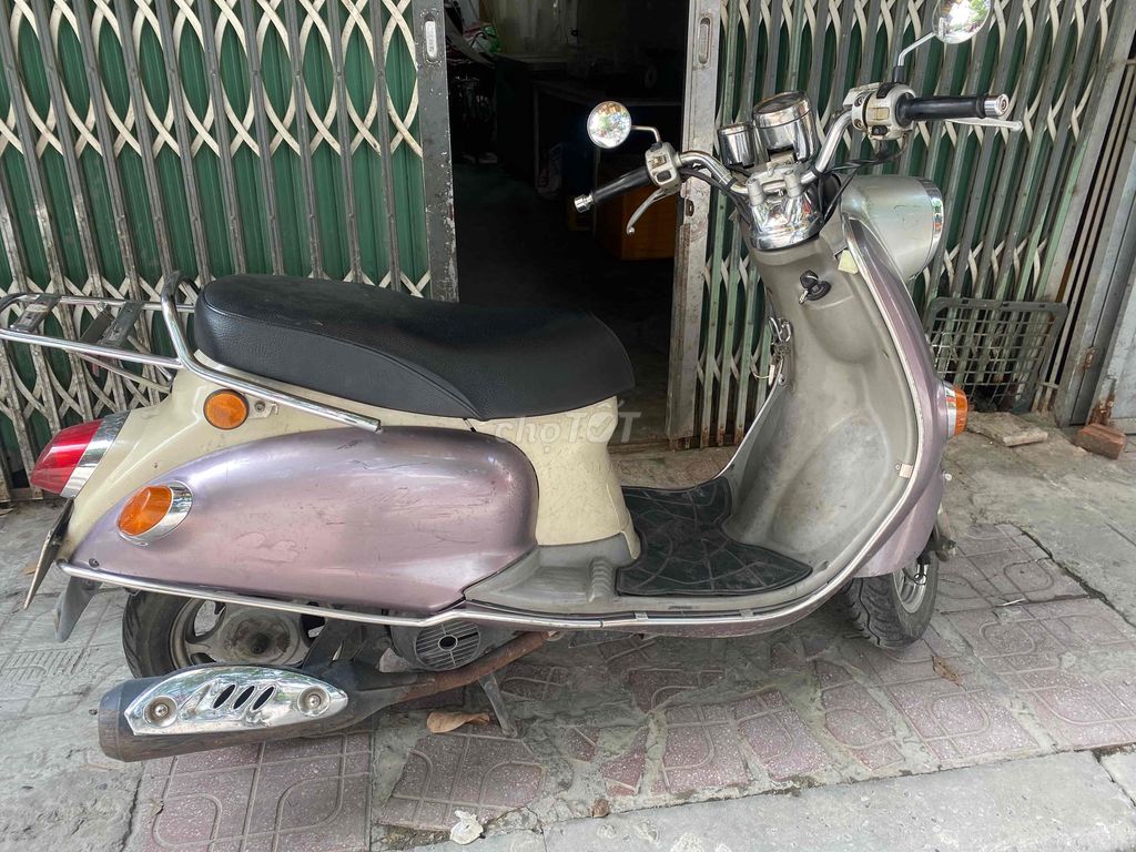Скутер Beola 2008, фиолетовый и бежевый