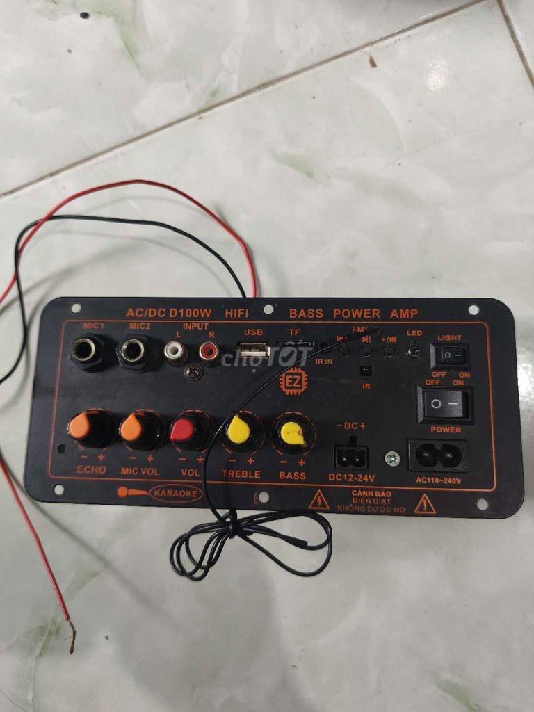 Mạch loa kéo D100 mạch xịn có tản nhiệt bao háttốt. Mua bán Tivi, Âm thanh tại Thành phố Mỹ Tho Tiền Giang được đăng bởi toàn thắng hình 1