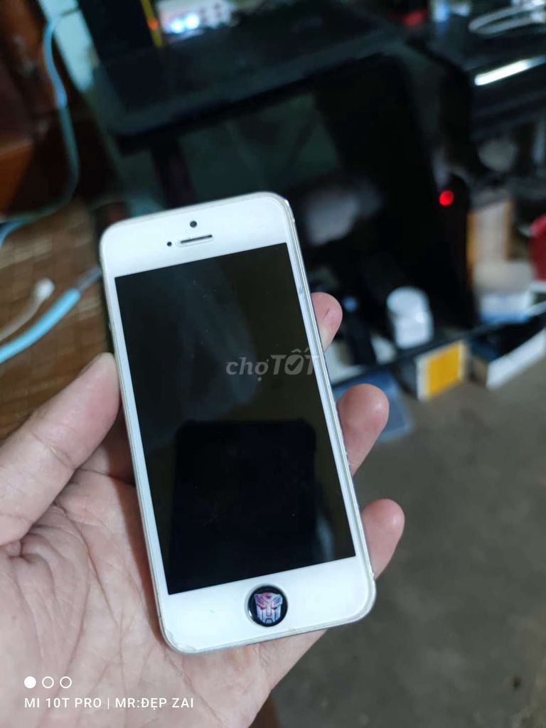 Apple iPhone 5 16GB Trắng. Mua bán Điện thoại tại Huyện Phúc Thọ Hà Nội được đăng bởi keznai9999 hình 1