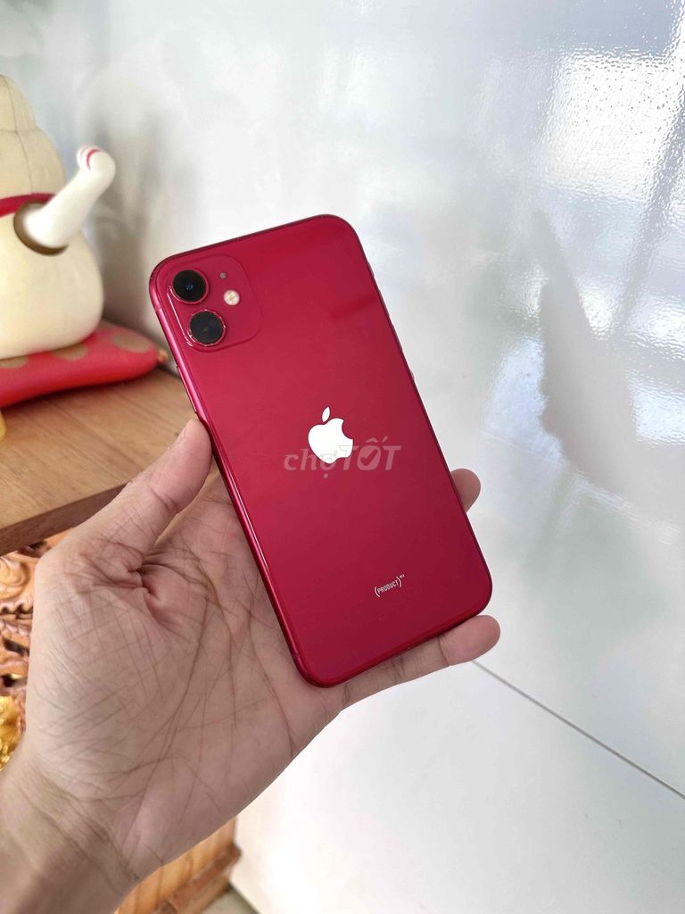 Apple iPhone 11 64GB Đỏ Đã sử dụng. Mua bán Điện thoại tại Thành phố Long Xuyên An Giang được đăng bởi phong LX  hình 1