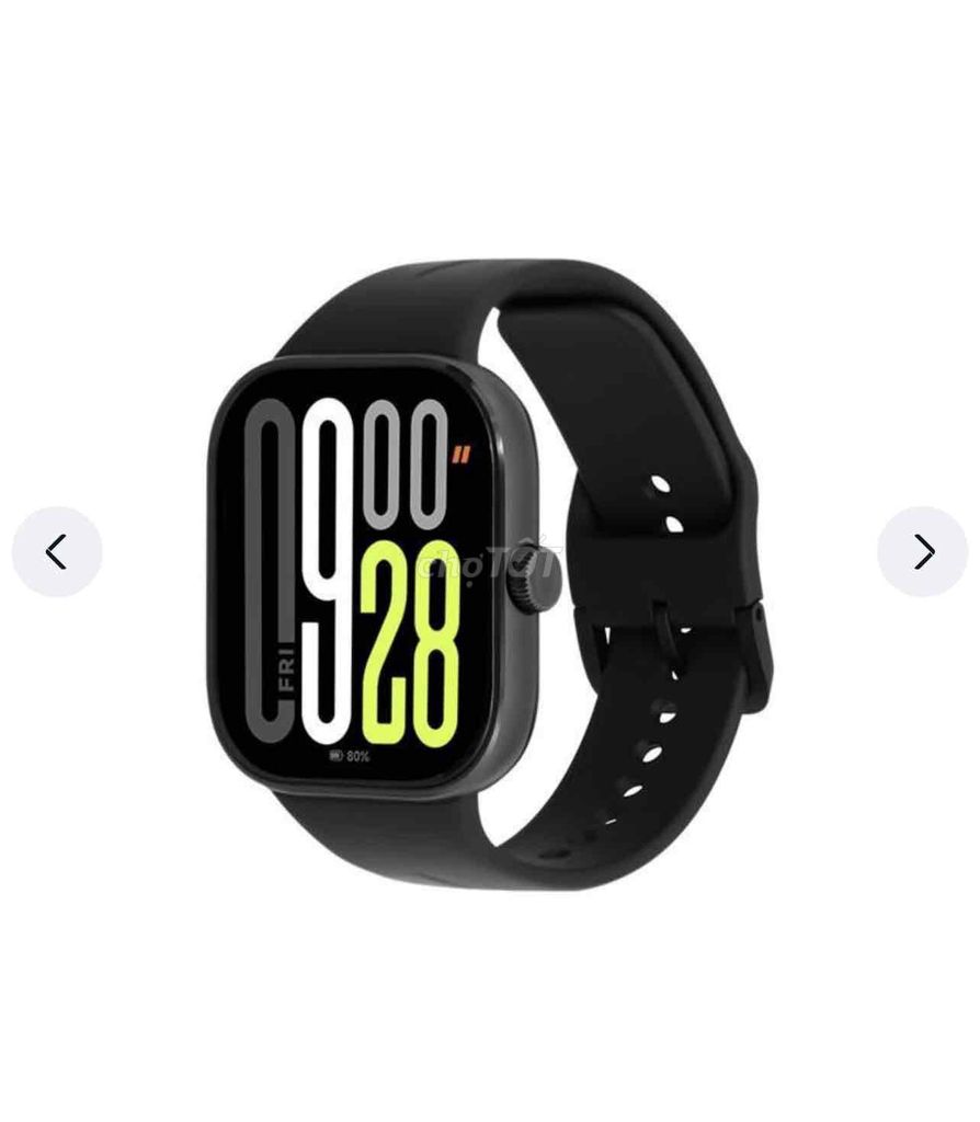 Redmi Watch 5 Đen Có kháng nước. Mua bán Thiết bị đeo thông minh tại Thị xã Vĩnh Châu Sóc Trăng được đăng bởi Thanh hiếu Phan hình 1