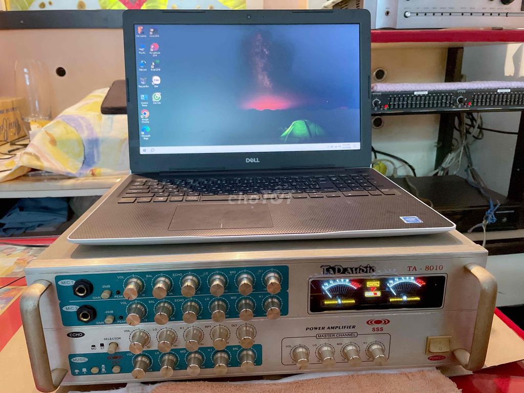 Ampli karaoke gia đình 12 sò