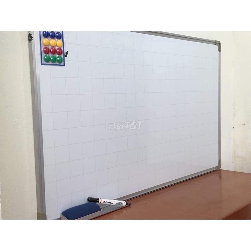 Bảng từ trắng viết bút lông kích thước 80x120cm