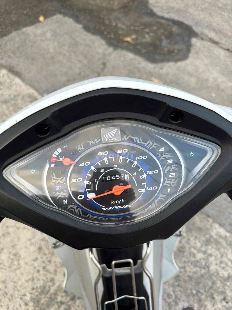 Honda Wave A110 2022 Trắng 10000 km. Mua bán Xe máy tại Huyện Thạnh Phú Bến Tre được đăng bởi XE MÁY MINH TÂN hình 4