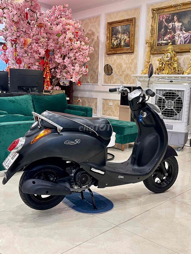XE MÁY 68 - SYM Elite 50 2019 Đen Sần. Mua bán Xe máy tại Quận Tây Hồ Hà Nội được đăng bởi Đức Anh hình 7