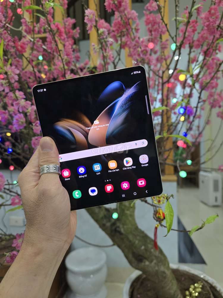 Galaxy Z Fold 4 Gold VN (2 sim) bán hoạc trao đổi