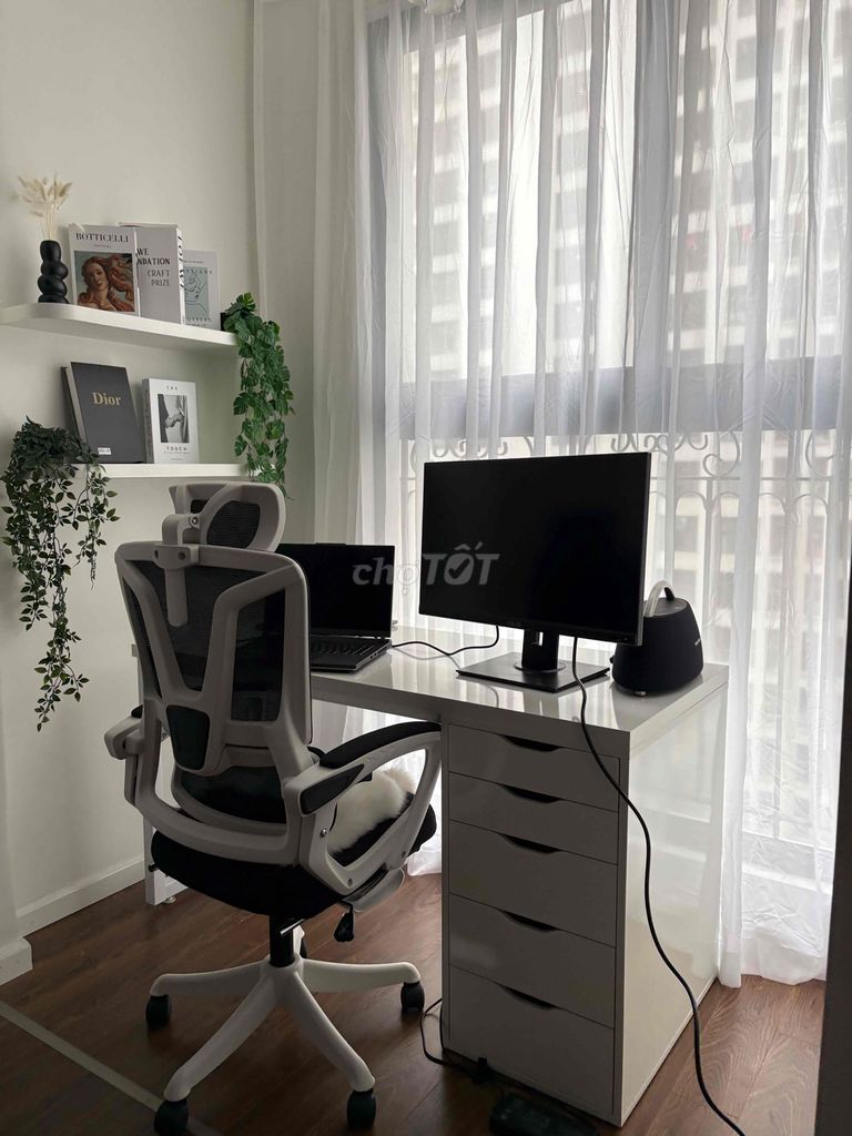 Bàn làm việc IKEA IKDesk Trắng. Mua bán Bàn ghế tại Quận Hai Bà Trưng Hà Nội được đăng bởi van nguyen hình 1