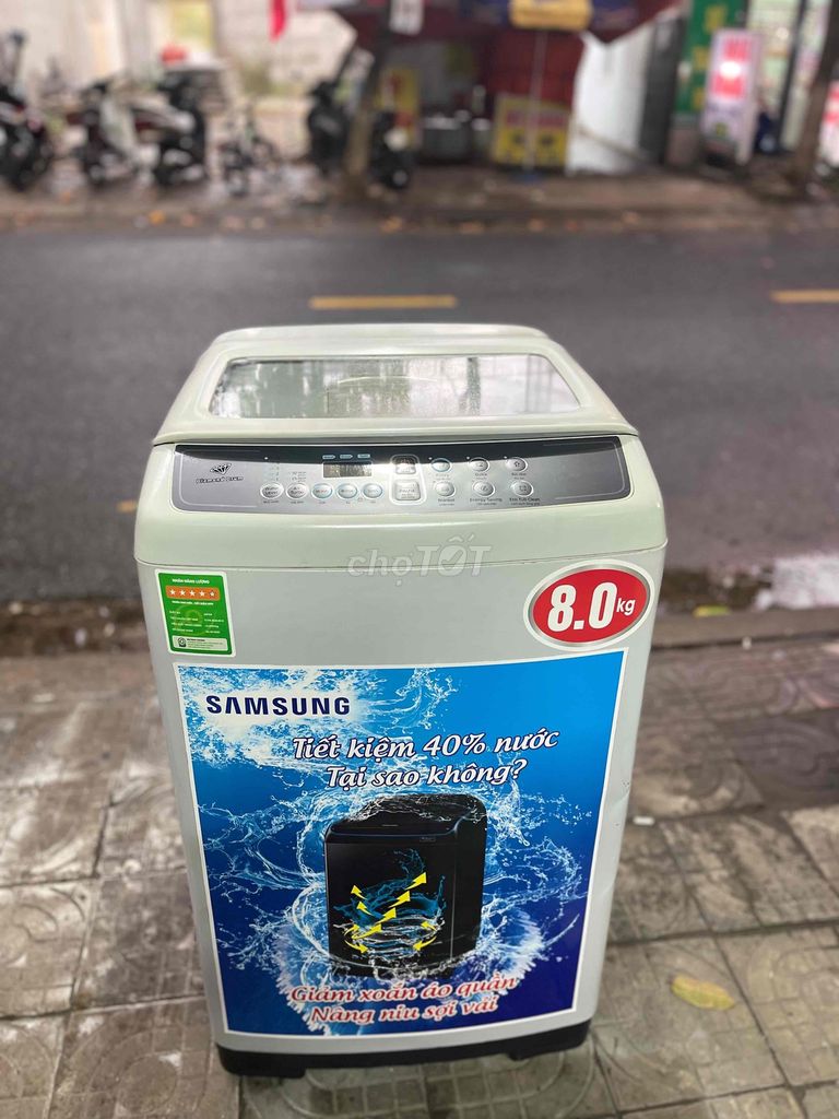 Thanh lý máy giặt Samsung 8kg chuẩn rin đẹp mới