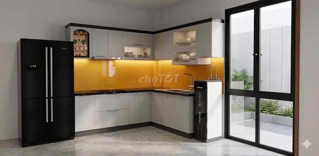 Tủ bếp nhôm kính Acrylic. Mua bán Tủ, kệ gia đình tại Quận 12 Tp Hồ Chí Minh được đăng bởi CTY SX CỬA NHÔM KÍNH TIẾN NHÂN hình 1