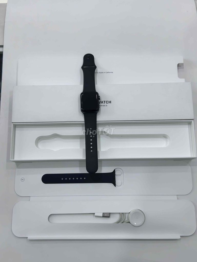 Apple Watch Series 3 Đen 38MM. Mua bán Thiết bị đeo thông minh tại Quận Bình Thạnh Tp Hồ Chí Minh được đăng bởi Tuân Nguyễn hình 1