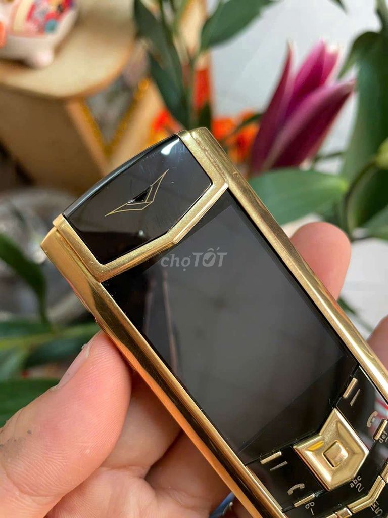 Vertu signature S vàng khối 750 máy chính hãng. Mua bán Điện thoại tại Quận 5 Tp Hồ Chí Minh được đăng bởi thu mua vertu đồng hồ kim cương vàng bạc hình 2