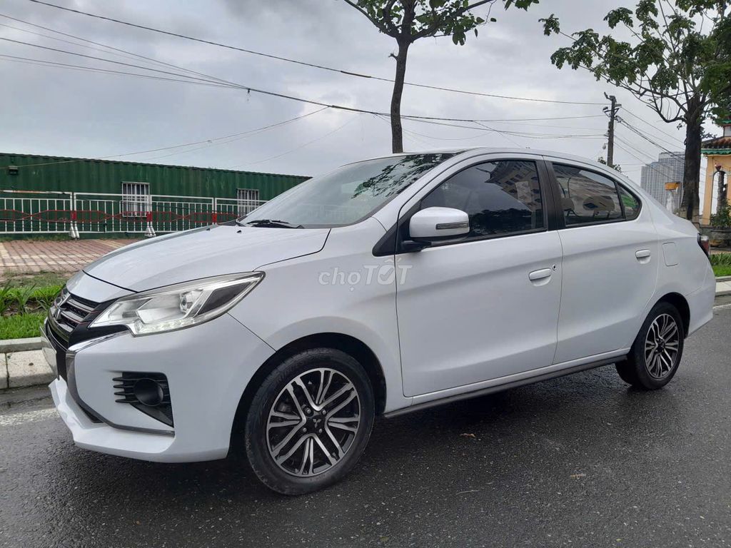 Mitsubishi Attrage CVT 2022 trắng, oddo 24.000 km. Mua bán Ô tô tại Quận Thanh Khê Đà Nẵng được đăng bởi JC Quang hình 6
