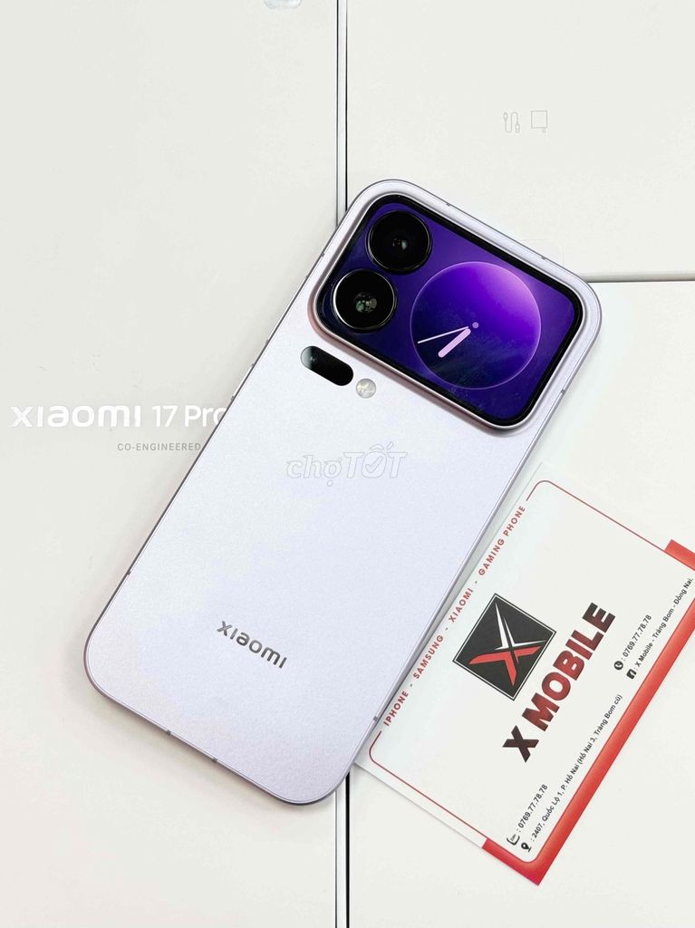 XIAOMI 17 PRO 12/256GB SNAP 8 ELITE GEN 5 FULL BOX. Mua bán Điện thoại tại Huyện Trảng Bom Đồng Nai được đăng bởi X Mobile Trảng Bom hình 1