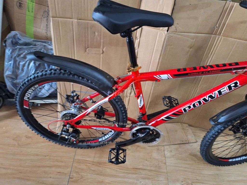 Xe đạp địa hình POWER VOGUE CLASSIC T560 Đỏ. Mua bán Xe đạp tại Quận Ninh Kiều Cần Thơ được đăng bởi mi ca hình 6