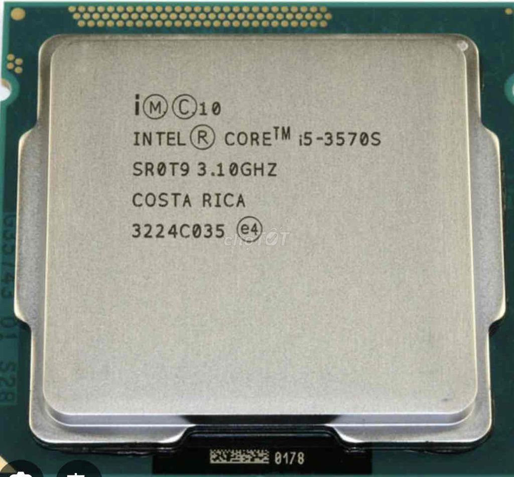 chip i5 3570s gắn H61