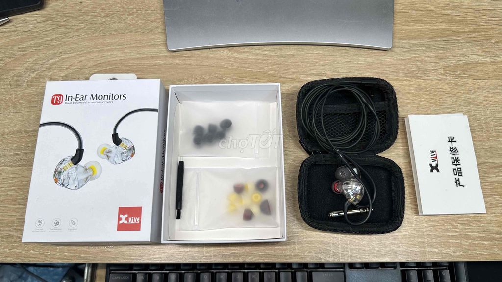 Tai nghe In-Ear Xvive T9 Trong suốt. Mua bán Tivi, Âm thanh tại Quận Ngũ Hành Sơn Đà Nẵng được đăng bởi Minh Thành hình 1
