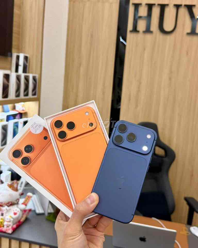 iPhone 17 Promax 256GB Cam, Xanh sạc ít lần. Mua bán Điện thoại tại Thành phố Buôn Ma Thuột Đắk Lắk được đăng bởi Nguyễn Hữu Duy hình 1