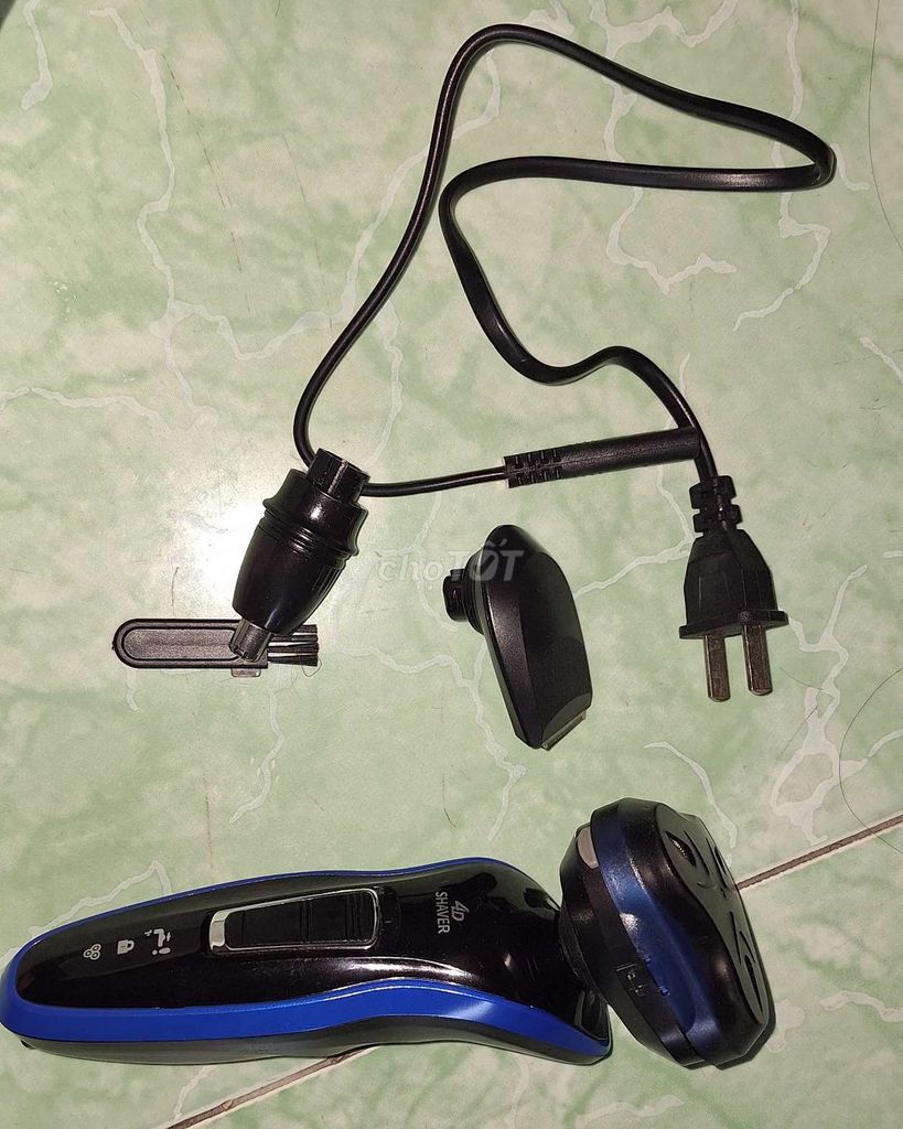 Máy cạo râu 4D Shaver Đen, Xanh. Mua bán Phụ kiện thời trang khác tại Quận Lê Chân Hải Phòng được đăng bởi Vinh hình 1