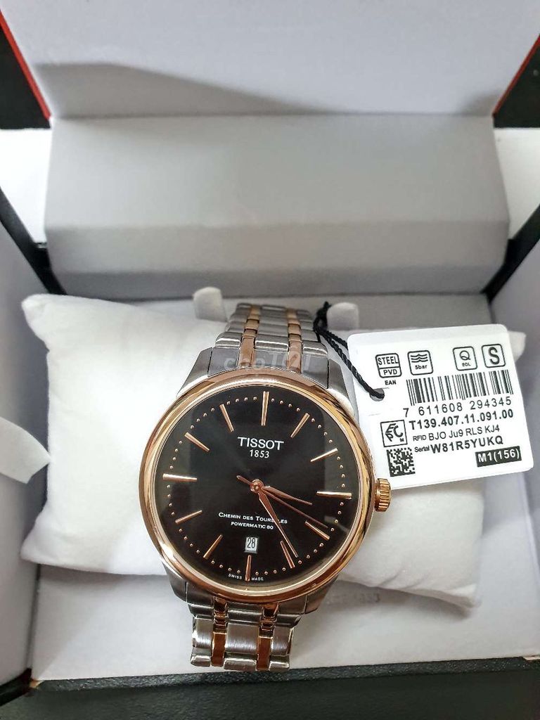 Đồng hồ Tissot Chemin T139.407.11 . Mua bán Đồng hồ tại Quận 3 Tp Hồ Chí Minh được đăng bởi Phong hình 1