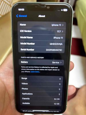 Apple iPhone 11 64GB Xanh lá