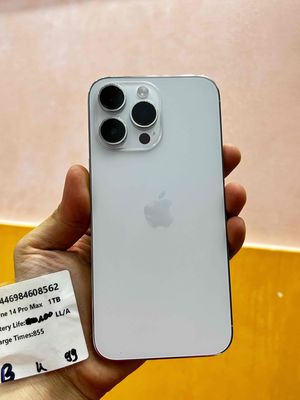 14prm 1T Trắng Ll/a Pin 100 đẹp keng 99% zin all