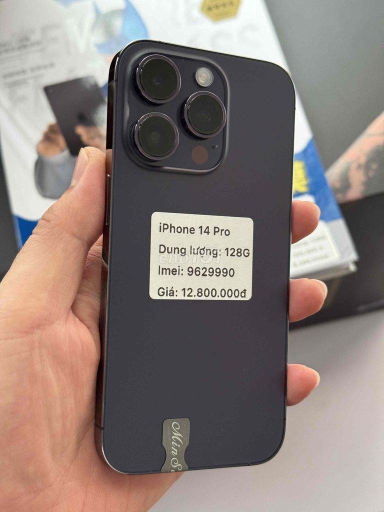 iPhone 14 Pro 128GB Tím máy chuẩn zin giá tốt. Mua bán Điện thoại tại Thành phố Buôn Ma Thuột Đắk Lắk được đăng bởi Nguyễn Hoàng hình 1