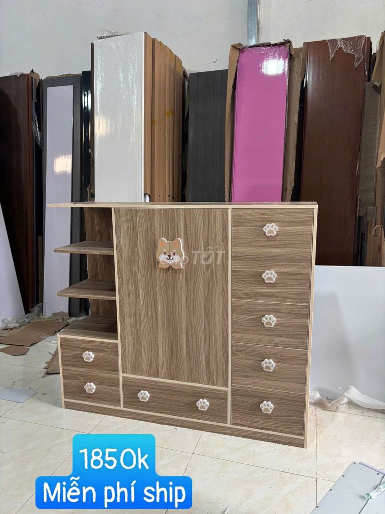 Tủ quần áo nhựa Đài Loan vân gỗ 125*140*40 #mps. Mua bán Tủ, kệ gia đình tại Quận Tân Phú Tp Hồ Chí Minh được đăng bởi TỦ NHỰA GIÁ XƯỞNG hình 1