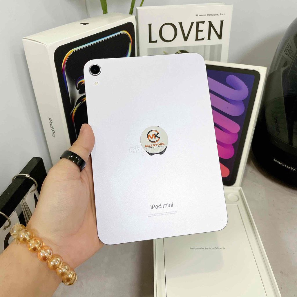 IPad Mini 7 Wifi 128Gb Tím FullBox 99% Bh 11/2026. Mua bán Máy tính bảng tại Quận 10 Tp Hồ Chí Minh được đăng bởi Miki Store hình 1