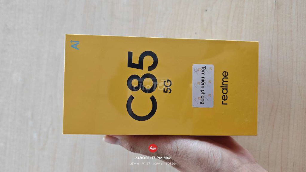 Realme C85 5G 128GB Mới 100%. Mua bán Điện thoại tại Thành phố Thuận An Bình Dương được đăng bởi Lucifer hình 1