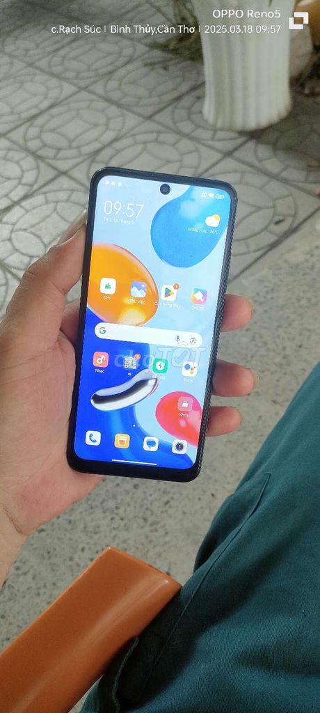 Xiaomi redmi note 11 ram 4/64 snap 680 loa kép