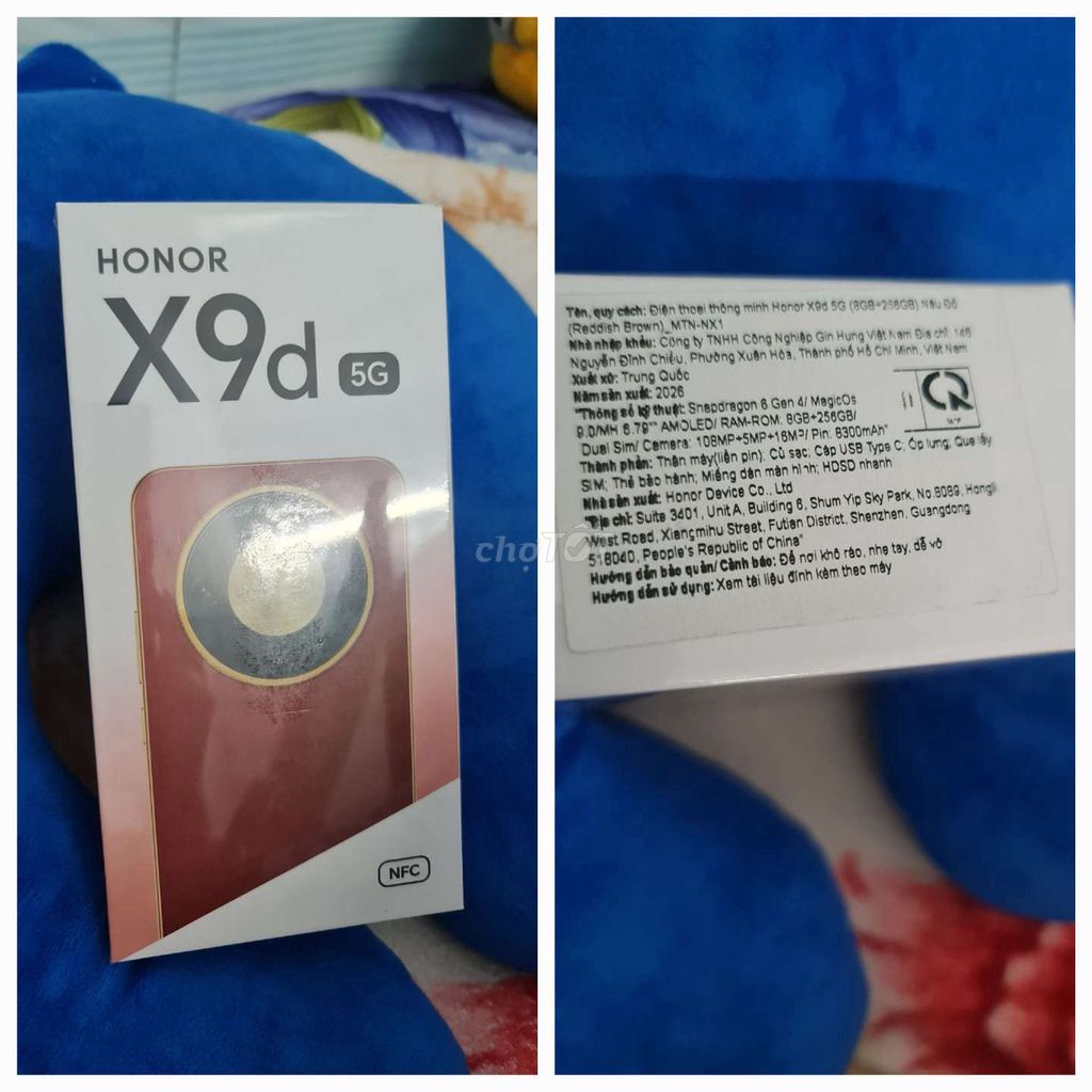 Honor X9d 5G nguyên seal.. Mua bán Điện thoại tại Huyện Châu Phú An Giang được đăng bởi KunTsai hình 1