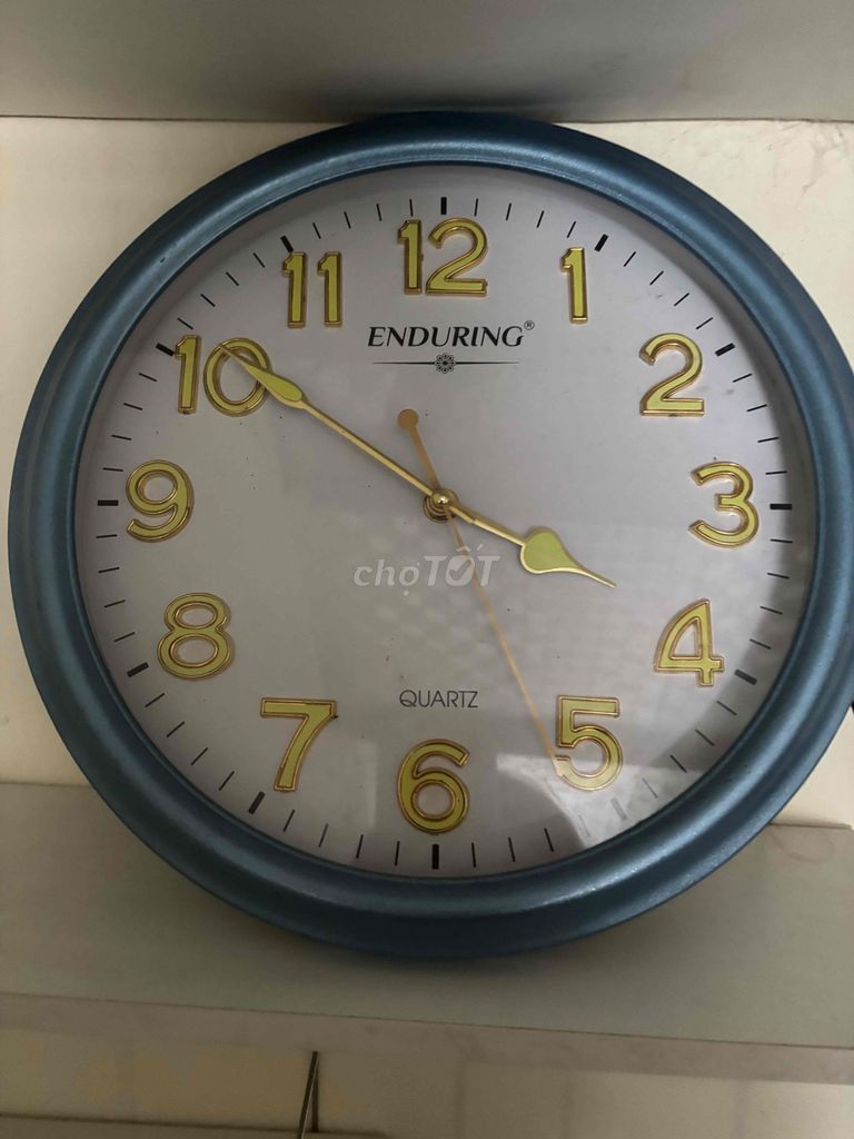Đồng hồ treo tường ENDURING Xanh. Mua bán Nội thất, đồ gia dụng khác tại Quận Ngô Quyền Hải Phòng được đăng bởi Thanh Hà hình 1