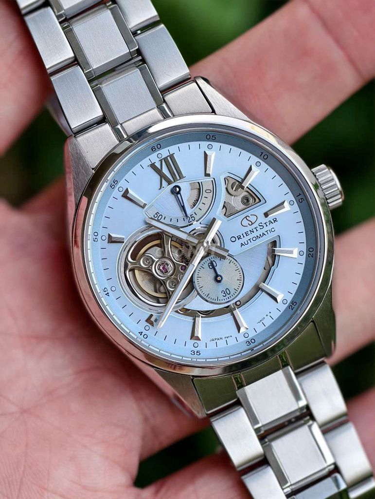 Orient Star JOKER Limited 41mm Bạc Xanh. Mua bán Đồng hồ tại Quận Cái Răng Cần Thơ được đăng bởi NQ Chien hình 1