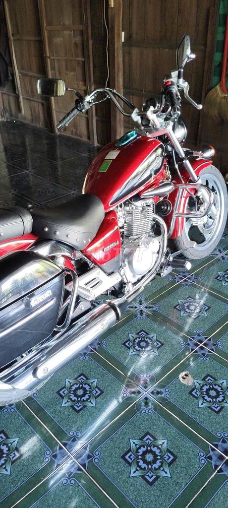 Suzuki GZ150 Đỏ 4337 km. Mua bán Xe máy tại Huyện An Phú An Giang được đăng bởi Hồ hữu thành khang hình 4
